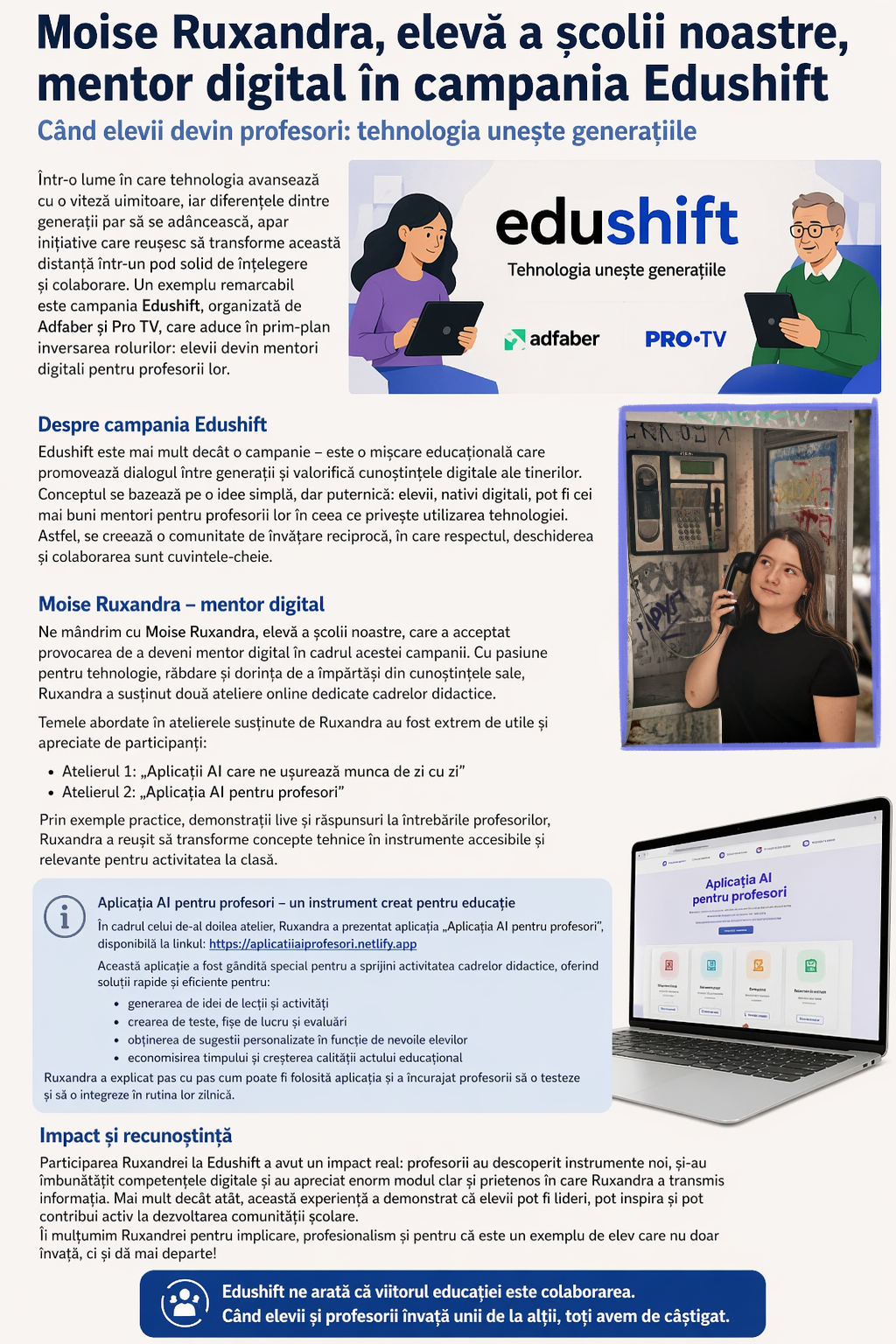 Articol EduShift - Moise Ruxandra